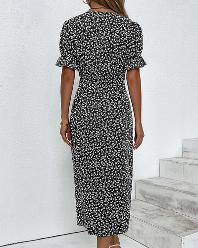 Sophie | Robe Imprimé Floral Élégante et Confortable