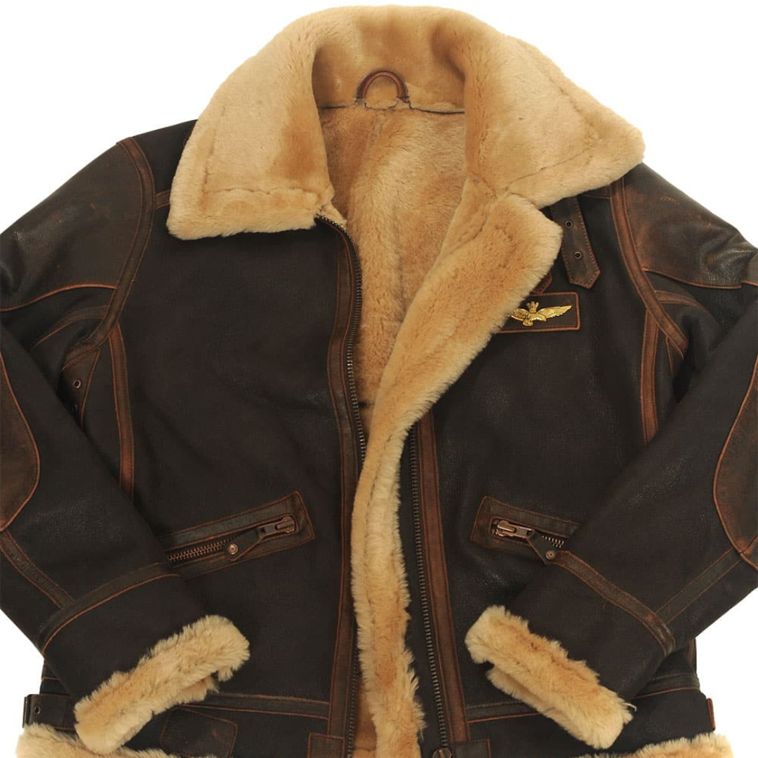 Aviator™ | Iconique Veste Aviateur Cuir