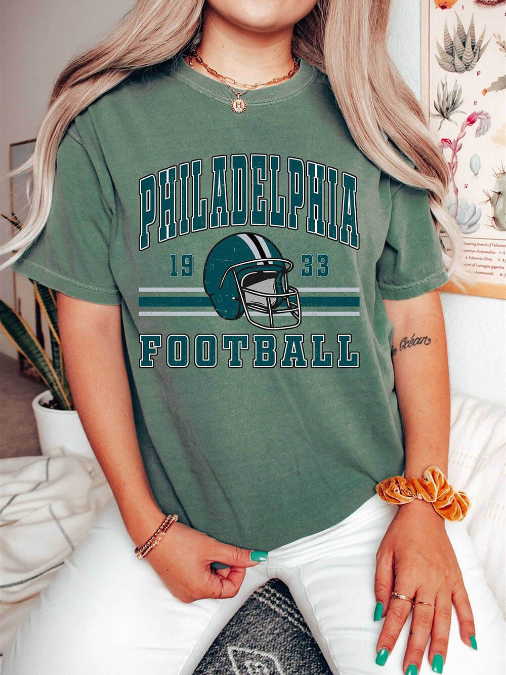 T-shirt de football confort Philadelphie