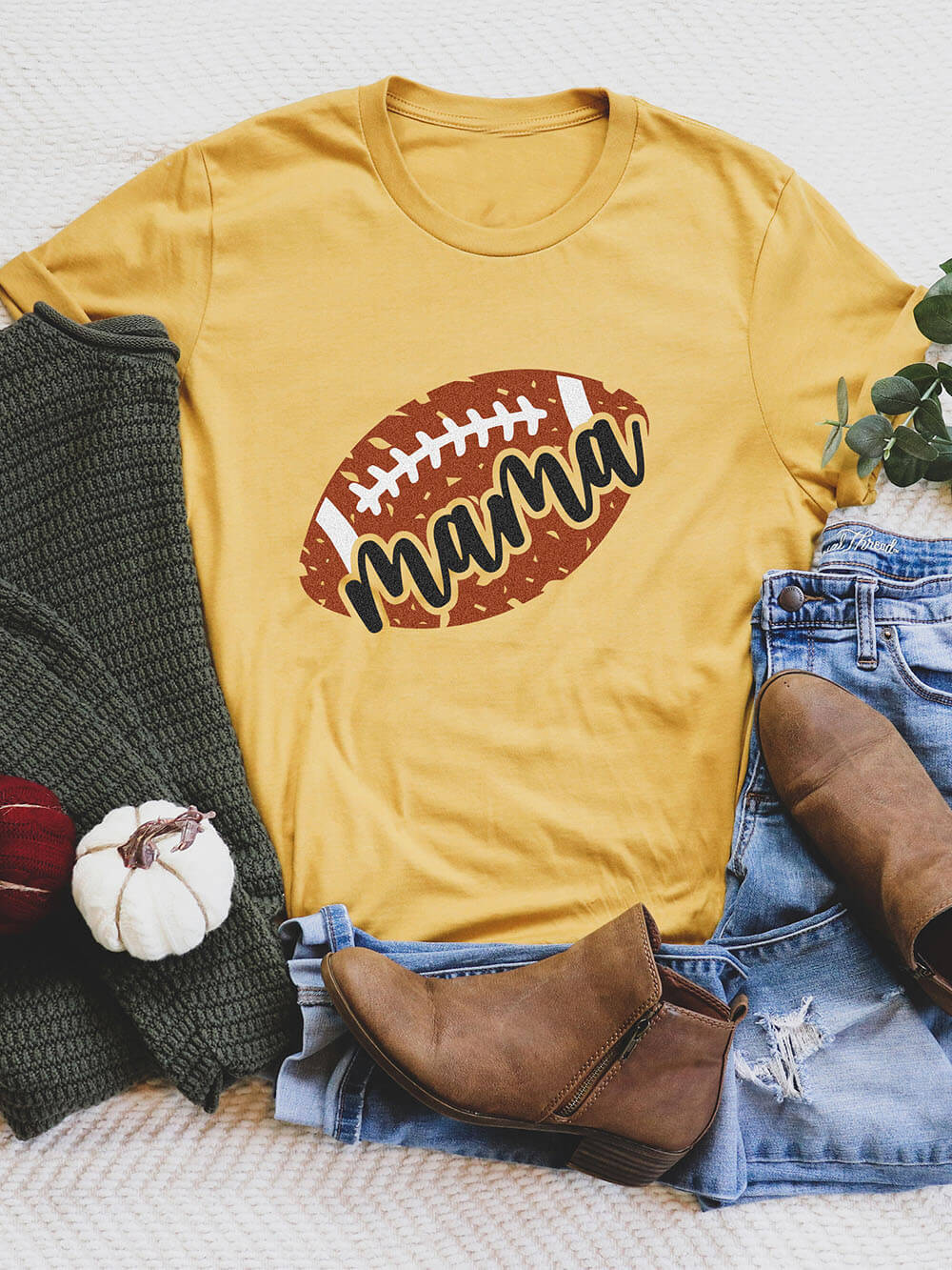 T-shirt Maman Football