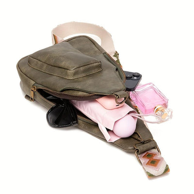 Nina - Sac à bandoulière Retro Chic