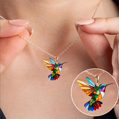 Auréa™ - Le Collier Colibri Élégance Glamour et Chic