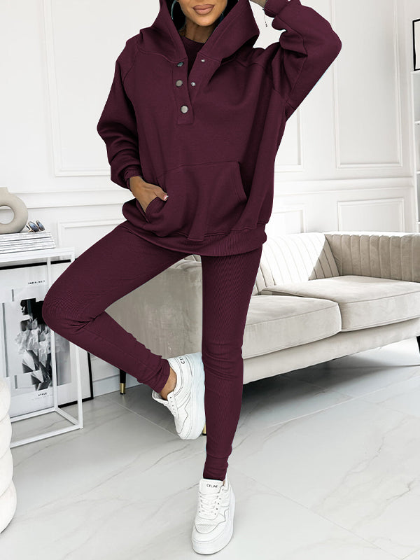 Ensemble de sweatshirt décontracté et confortable