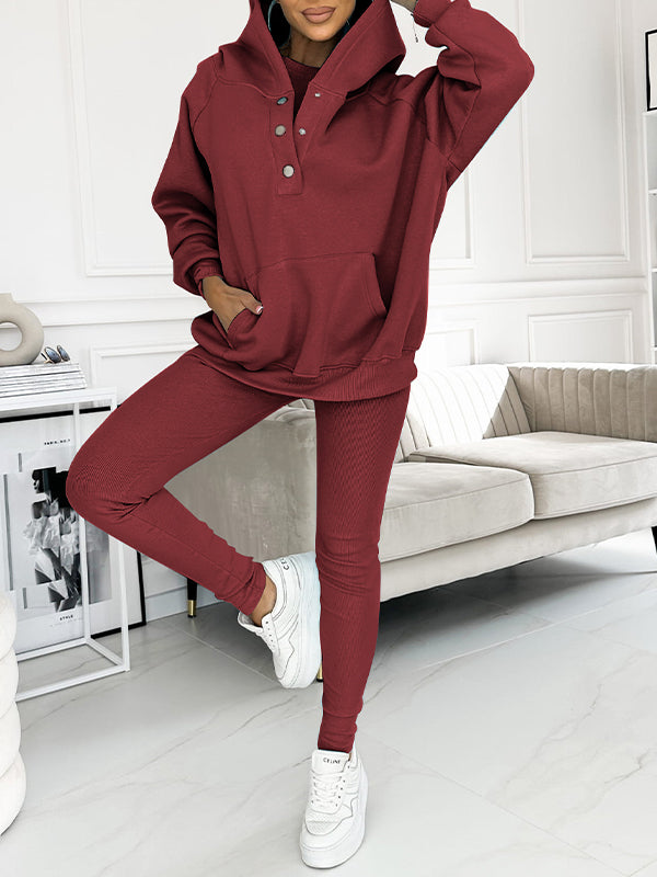 Ensemble de sweatshirt décontracté et confortable