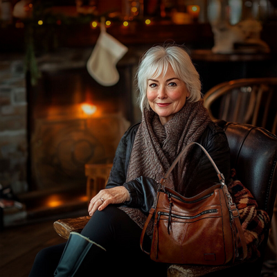 Muriel - Élégante sacoche rétro