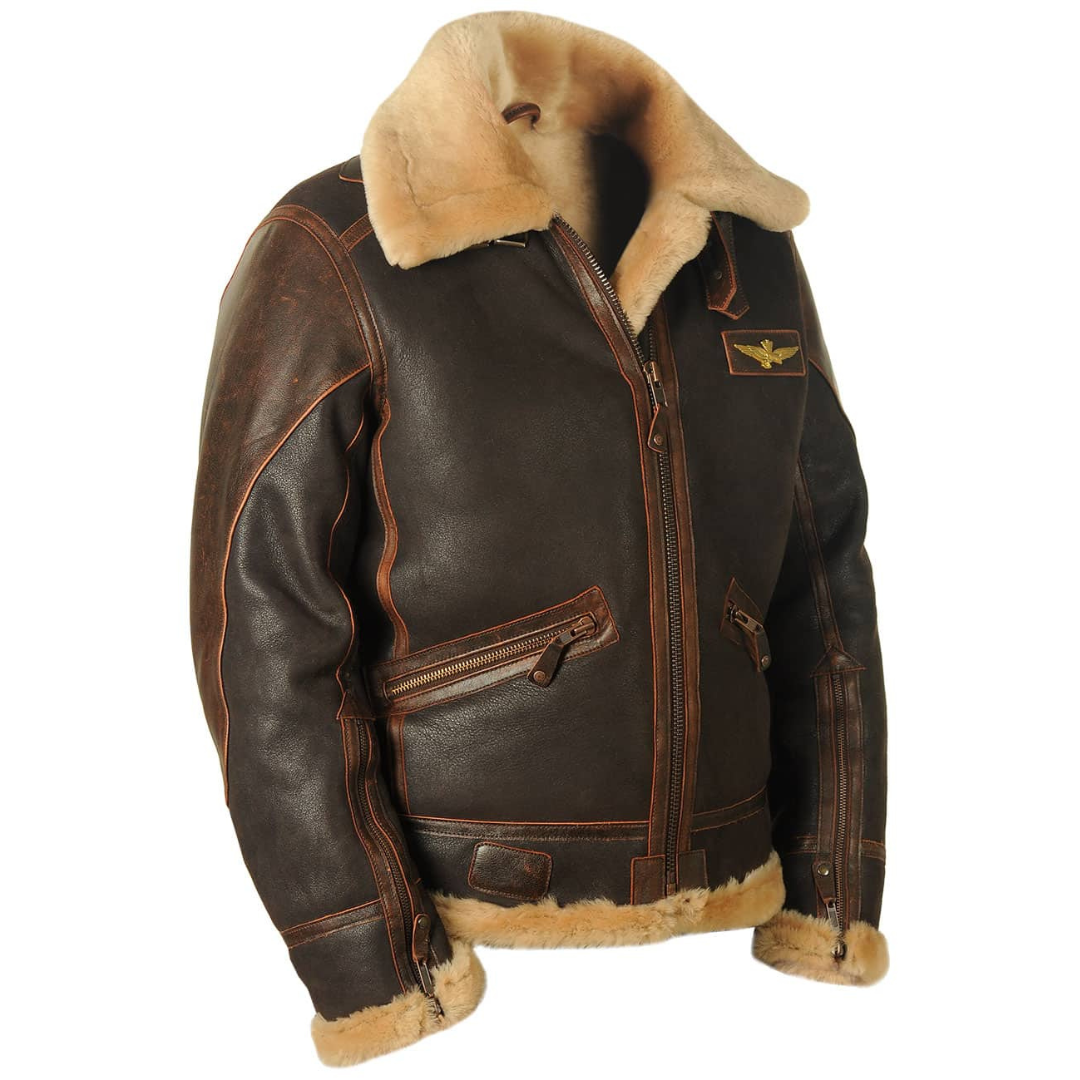Aviator™ | Iconique Veste Aviateur Cuir