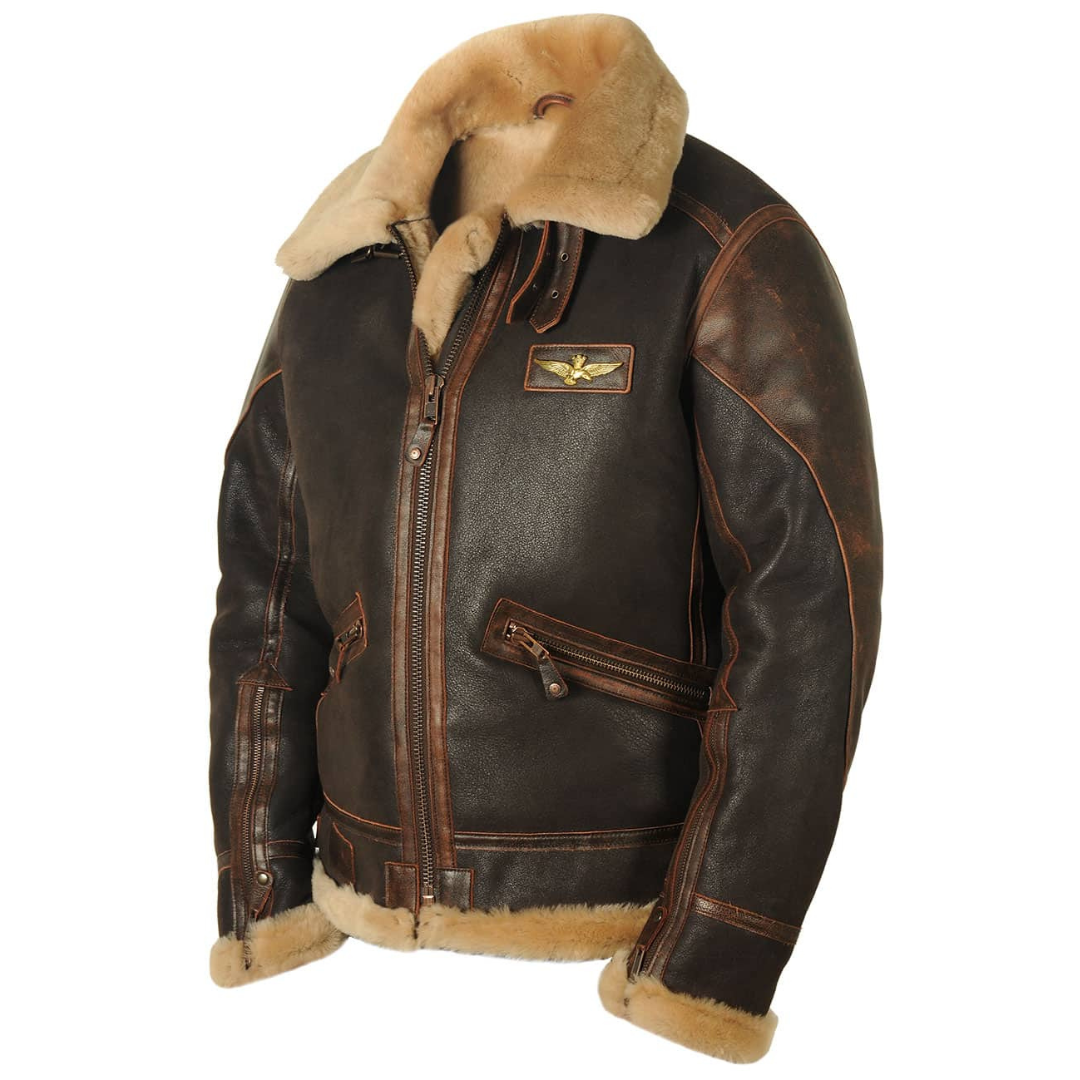 Aviator™ | Iconique Veste Aviateur Cuir