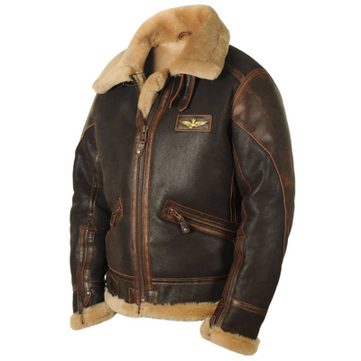 Aviator™ | Iconique Veste Aviateur Cuir