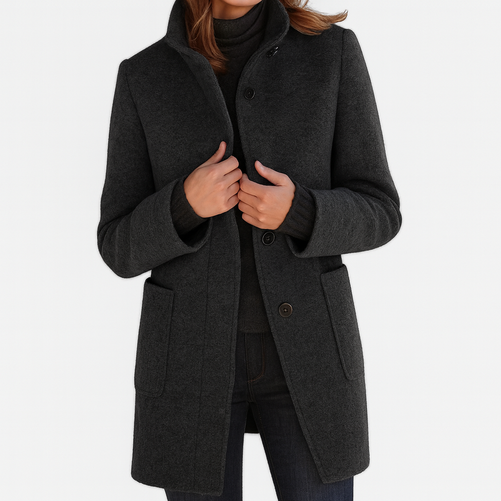 LIVIA | Manteau Élégant et Chaleureux pour un Style Intemporel