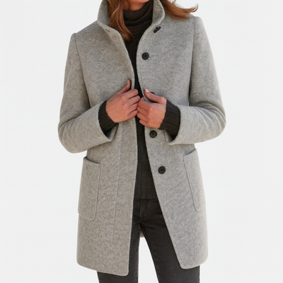 LIVIA | Manteau Élégant et Chaleureux pour un Style Intemporel