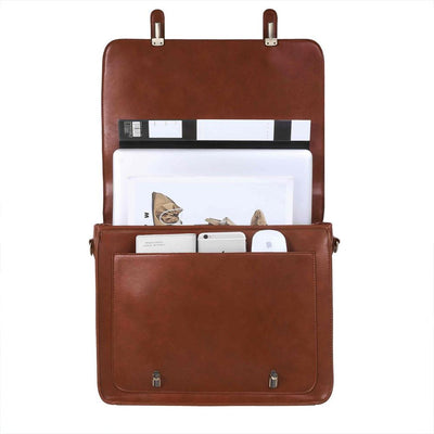 Knoten - Sac Retro Twist en Bleu-Rose