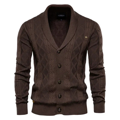 Léon | Cardigan pour Hommes avec Fermeture à Boutons