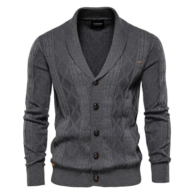 Léon | Cardigan pour Hommes avec Fermeture à Boutons