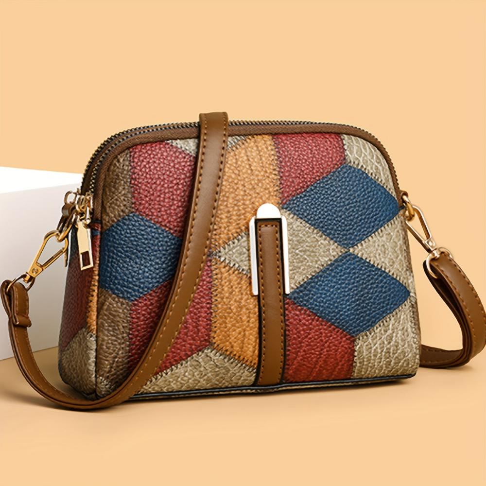 Clio - Mini Sac Bandoulière Patchwork