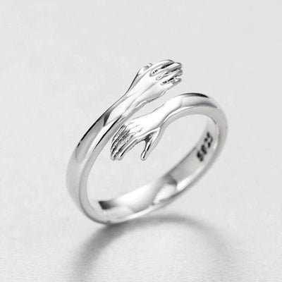 Bague Ajustable Câlin – Amour & Amitié