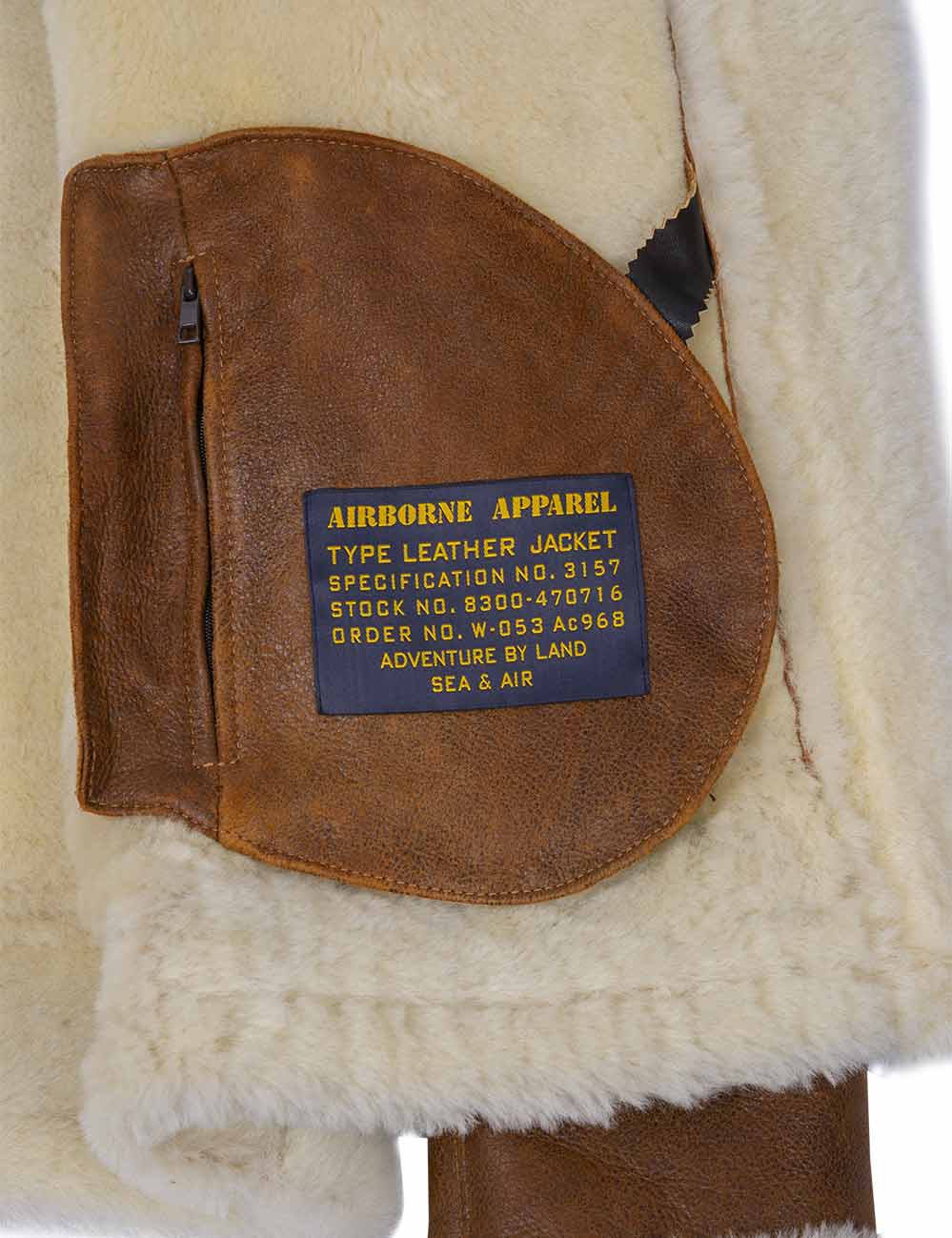 Aron™ | Doublée Mouton Veste Pilote