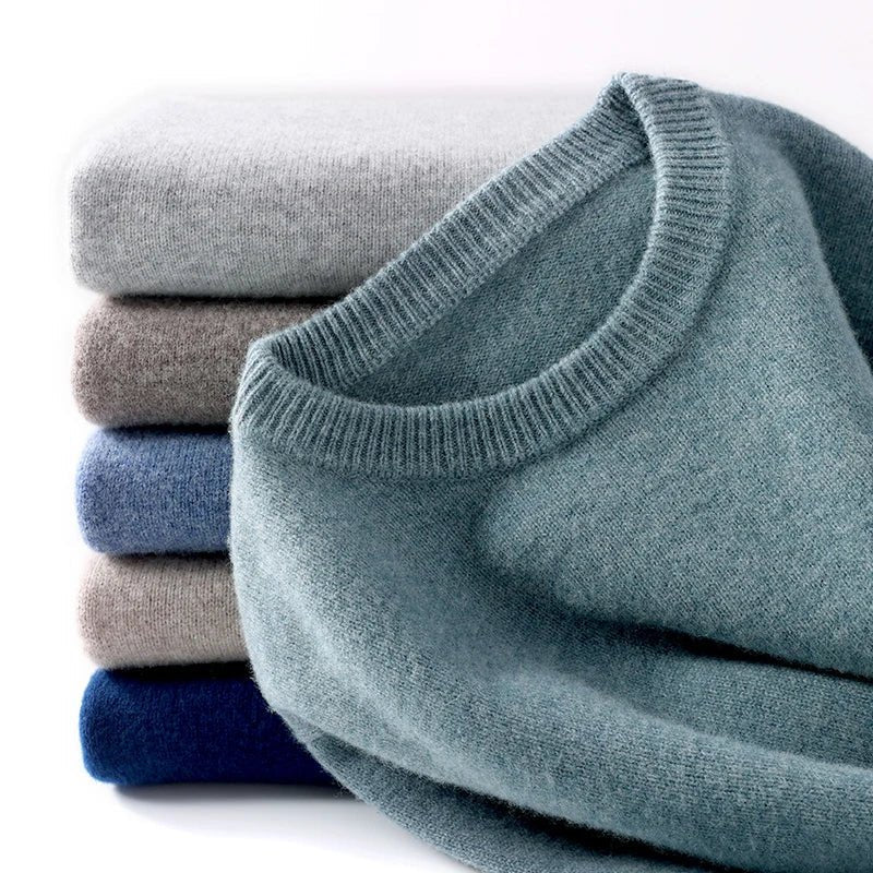 DAVIDS | Pull en Laine à Col Rond - Chaleur et Élégance pour l’Hiver