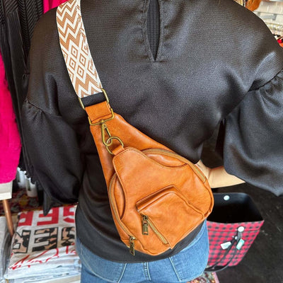 Nina - Sac à bandoulière Retro Chic