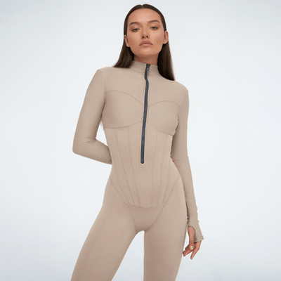 ELENA | Combinaison Chic et Ajustée avec Fermeture Éclair