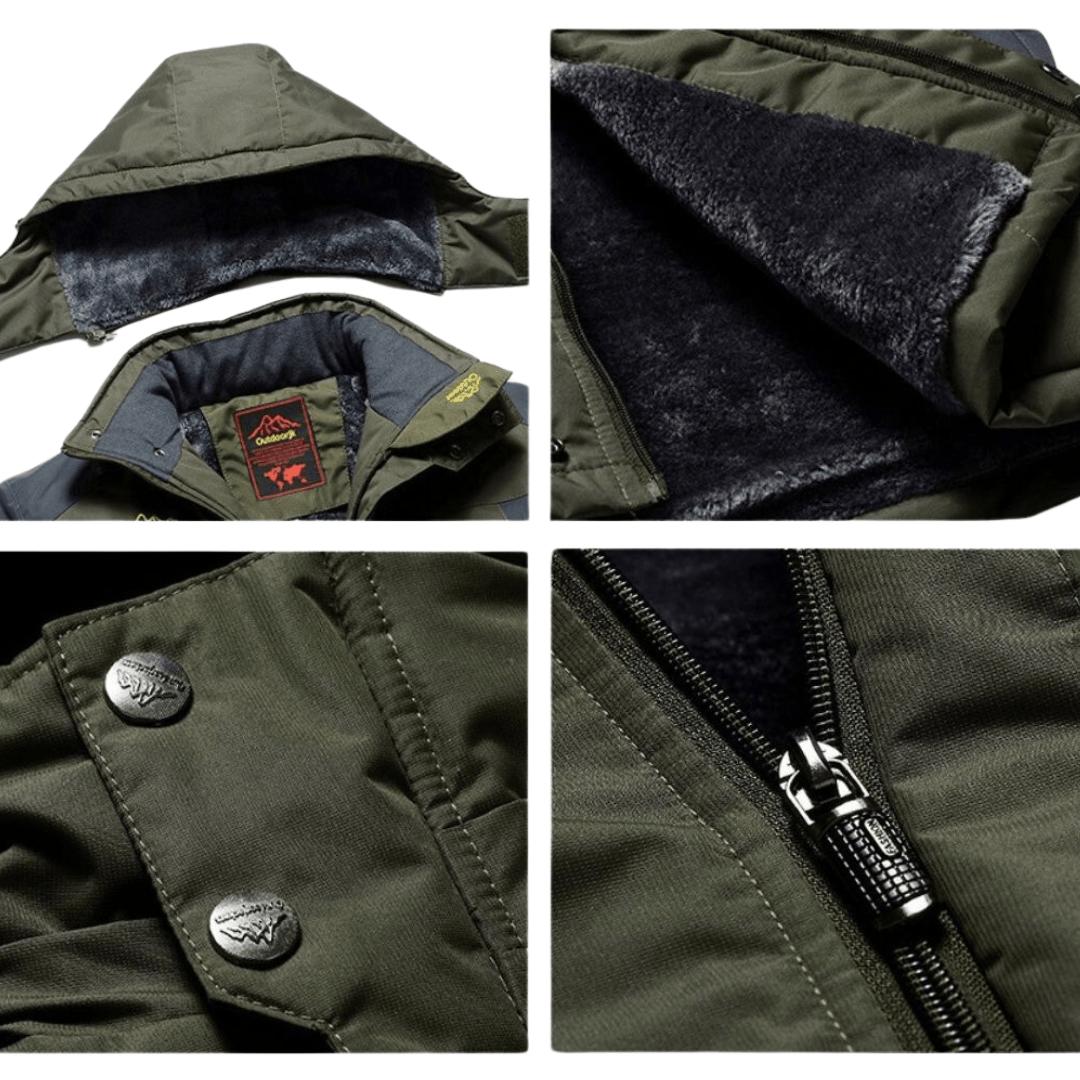 Éloïse | VESTE D'HIVER RESISTANTE ET imperméable