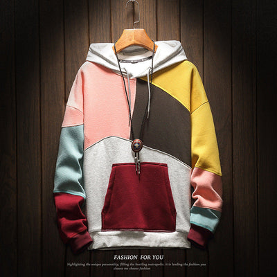 DAAN | Heren hoodie multicolor met ultiem comfort en moderne stijl