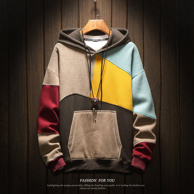 DAAN | Heren hoodie multicolor met ultiem comfort en moderne stijl