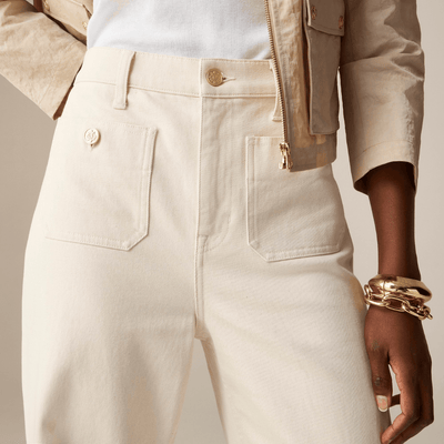 FitCurve | Jean Taille Haute à Jambe Large et Confortable