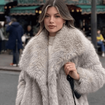 Fluffy | Manteau d'Hiver Chaud et Élégant