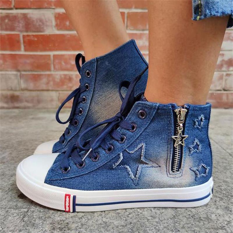 Basket Denim Star