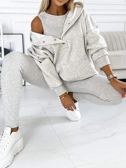 Ensemble de sweatshirt décontracté et confortable