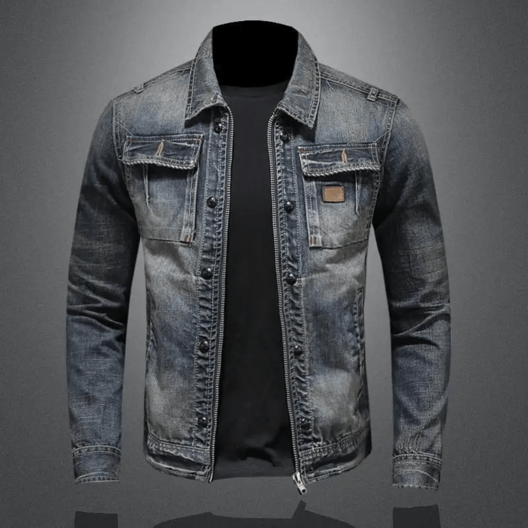 Léo | Veste en denim élégante et confortable