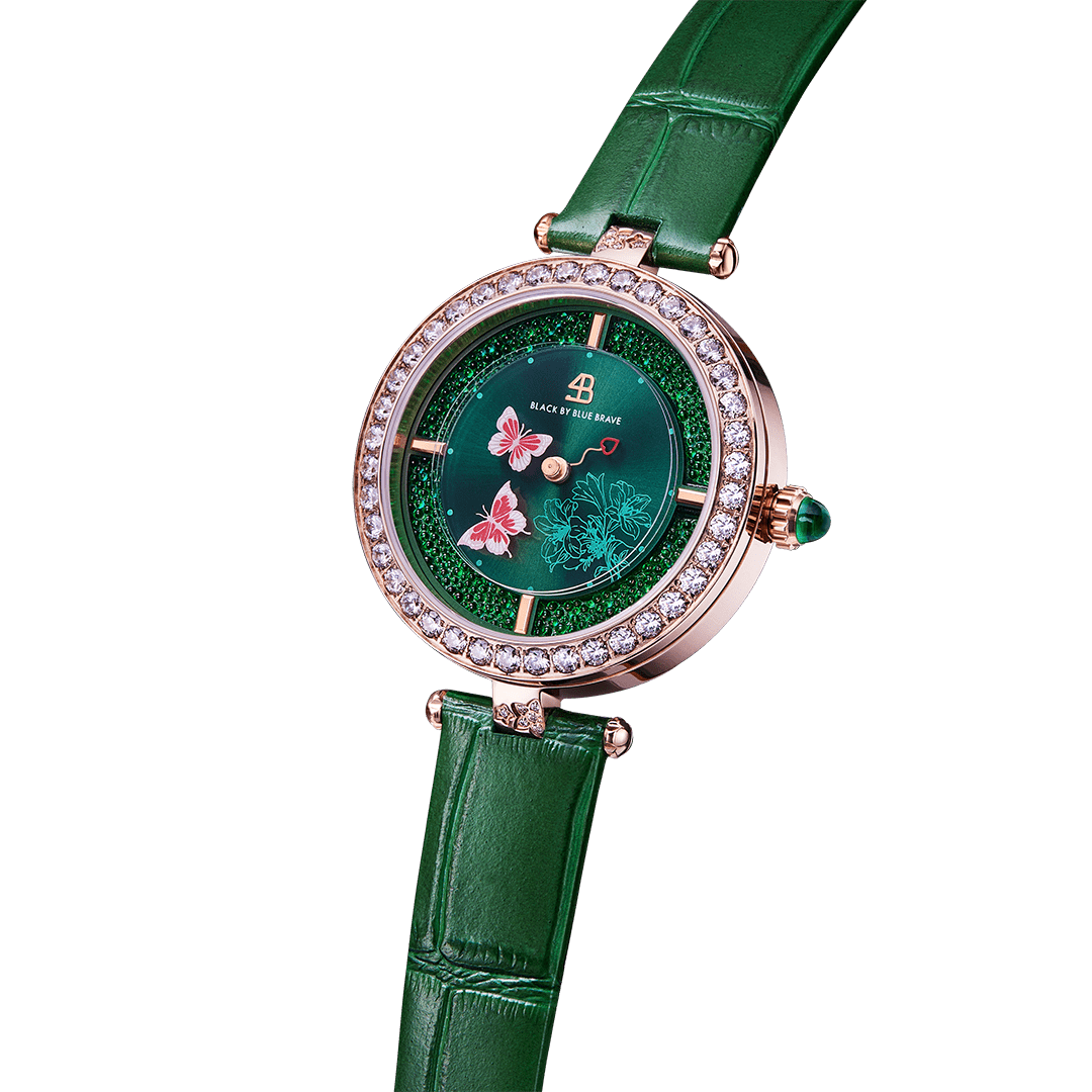 LÉONA | Montre Élégante au Design Papillon Unique