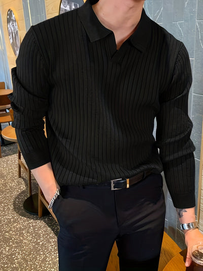 LIAM | Pull Col V Élégant – Style et Confort au Quotidien