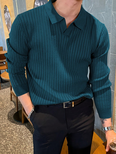 LIAM | Pull Col V Élégant – Style et Confort au Quotidien