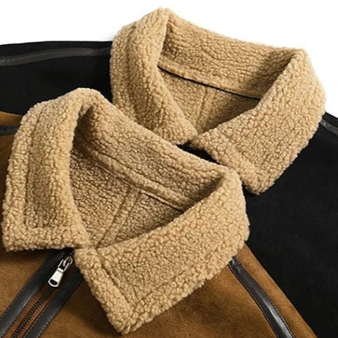 Lieke | Veste en Suède Vintage Chaude et Stylée