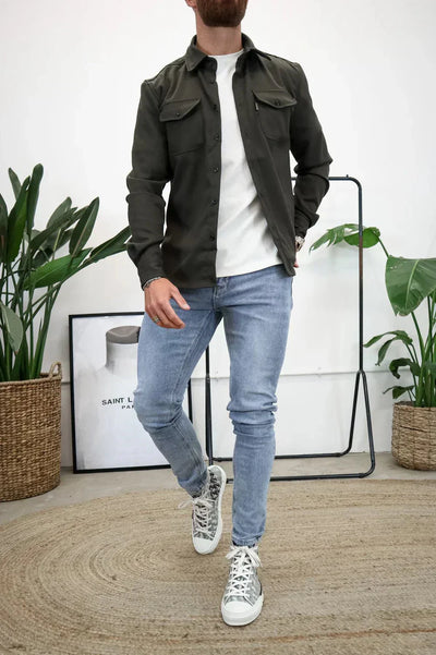 LUCAS | Chemise Élégante en Coton Premium pour Homme