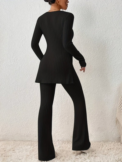 LUCIA | Ensemble Confort Stretch et Élégant pour un Look Décontracté