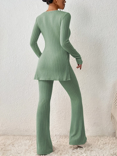 LUCIA | Ensemble Confort Stretch et Élégant pour un Look Décontracté