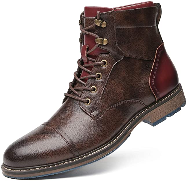 Lukas  - Bottines Oxford en cuir classiques pour hommes