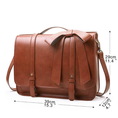 Knoten - Sac Retro Twist en Bleu-Rose