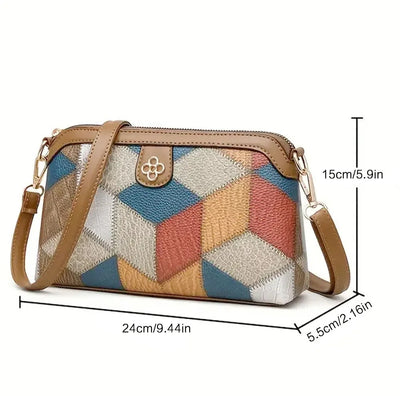Clio - Mini Sac Bandoulière Patchwork