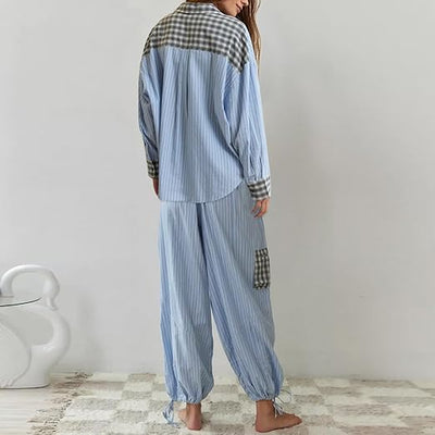 MALENA | Ensemble Pyjama Douillet pour des Nuits Réconfortantes