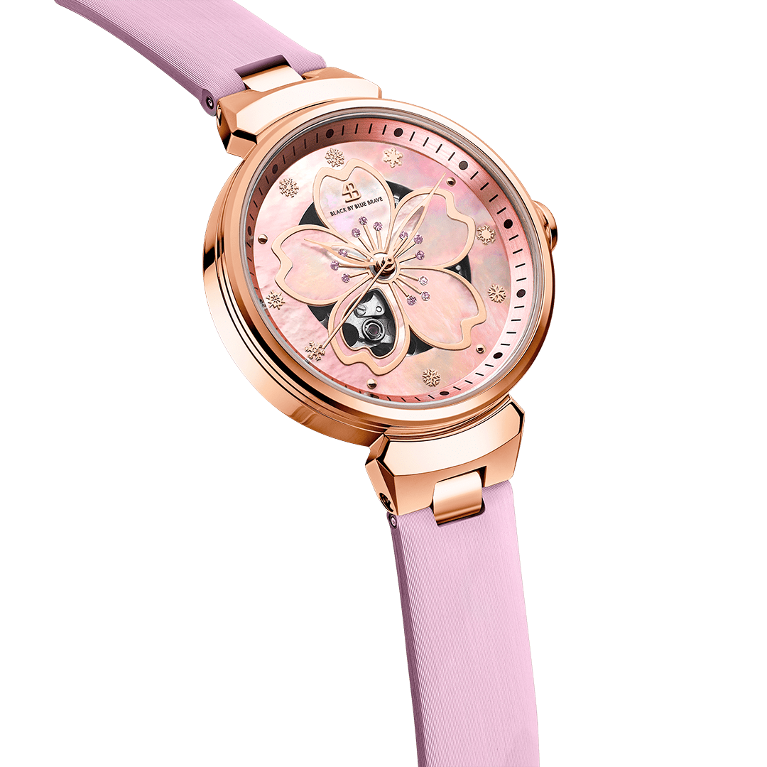 SAKURA | Montre Élégante au Design Fleur de Cerisier