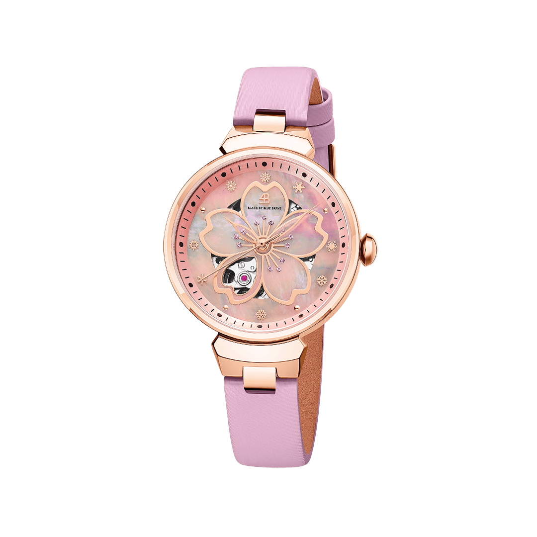 SAKURA | Montre Élégante au Design Fleur de Cerisier