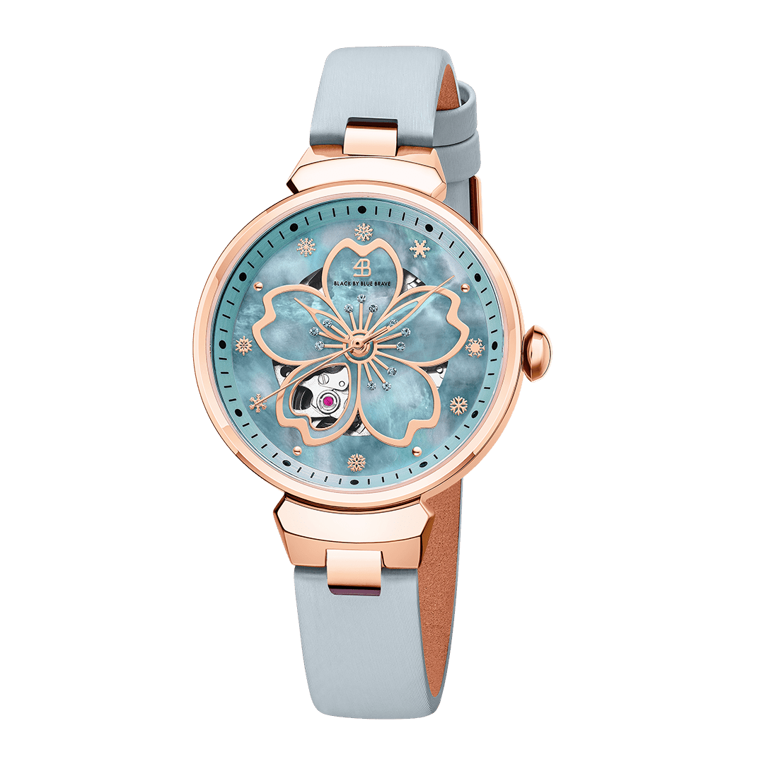 SAKURA | Montre Élégante au Design Fleur de Cerisier