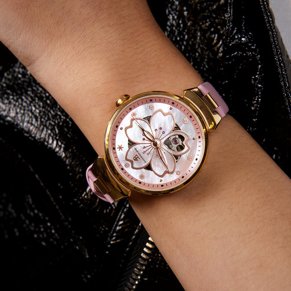 SAKURA | Montre Élégante au Design Fleur de Cerisier