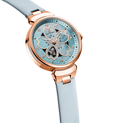 SAKURA | Montre Élégante au Design Fleur de Cerisier