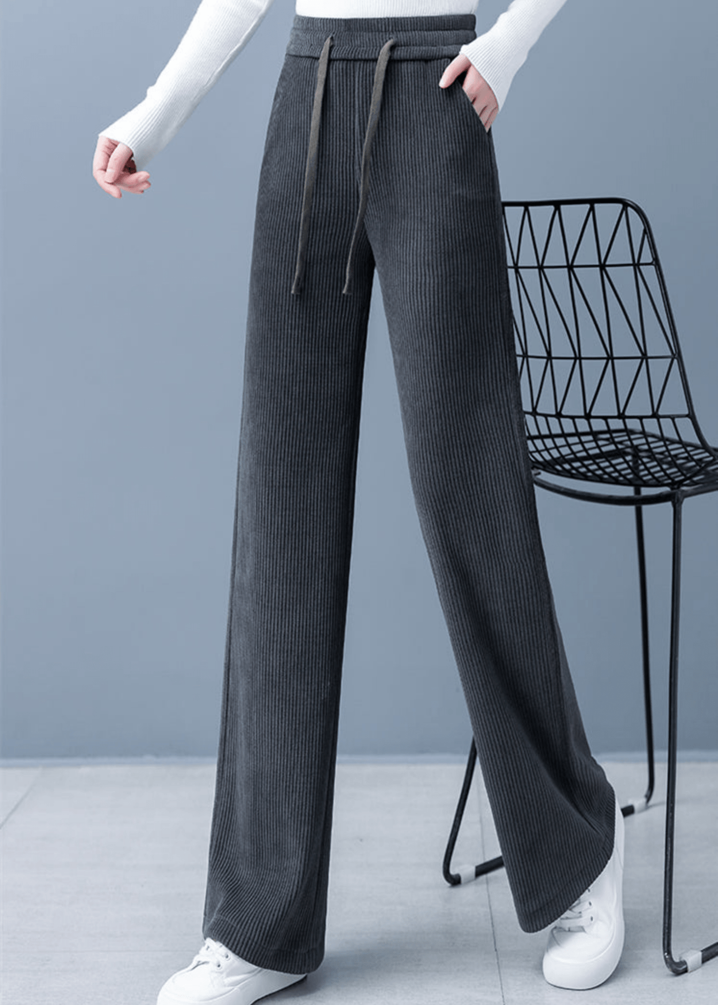 Stockholm | Pantalon Élastique Chic et Confortable