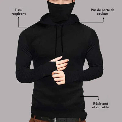 Théo | Sweat sportif à capuche pour l’hiver