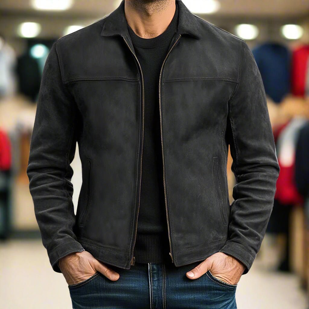 VALON | Veste en Cuir Premium - Style Intemporel et Confort